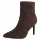 Damen High-Heel Stiefeletten - brownsuede