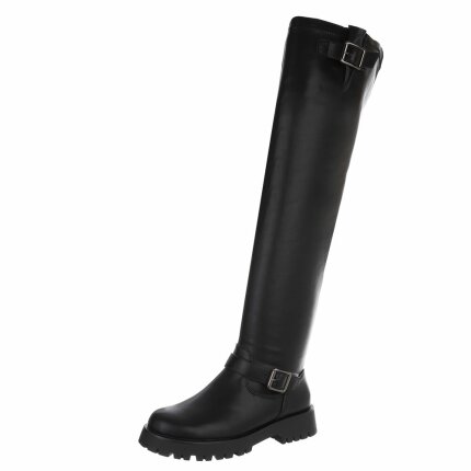 Damen High-Heel Stiefeletten - blackgun