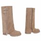 Damen Klassische Stiefel - khakisuede