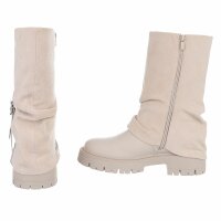 Damen Klassische Stiefel - beige