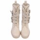 Damen Western- & Bikerboots - beigepu