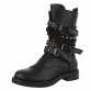 Damen Western- & Bikerboots - blackpu