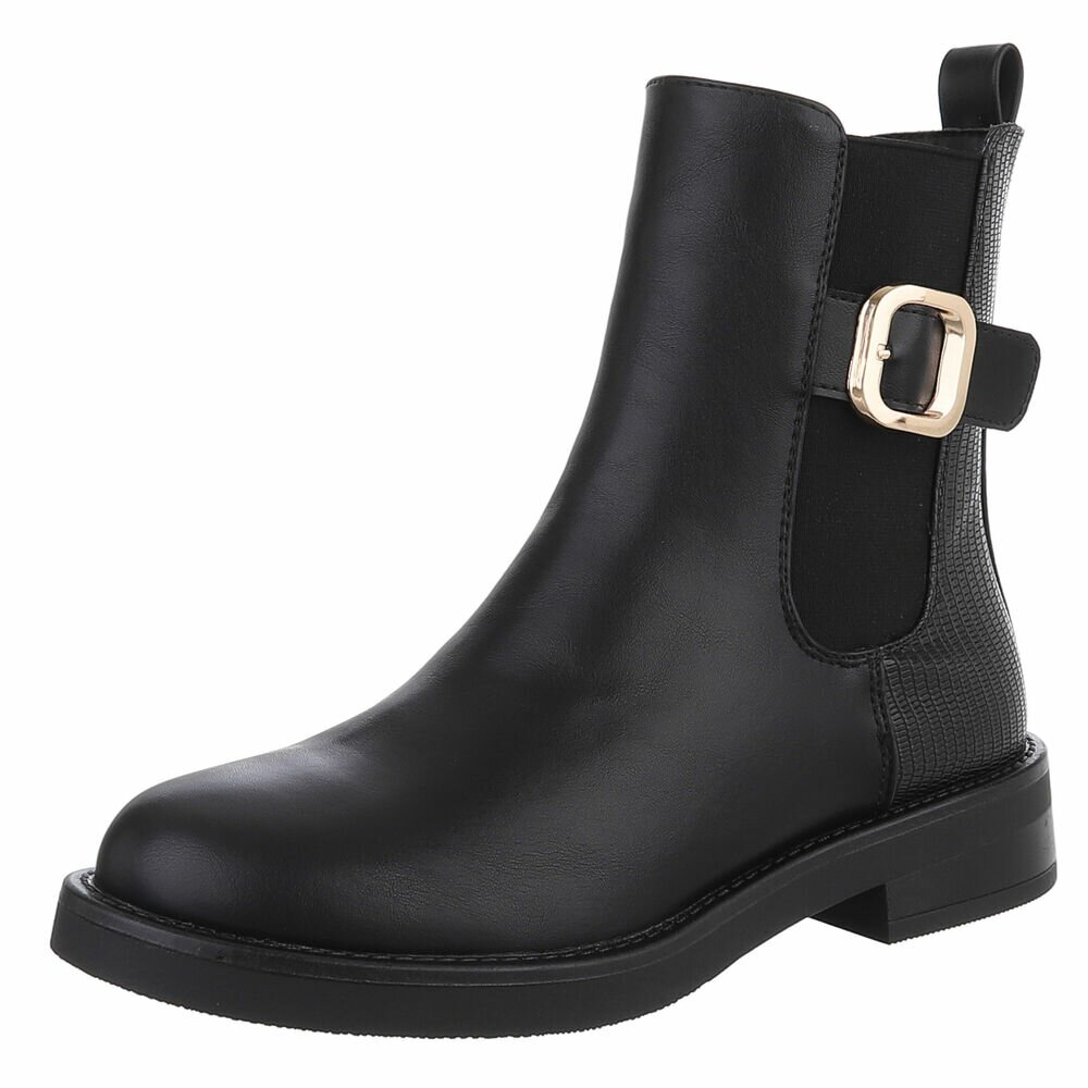 Damen Chelsea Boots - blackpu