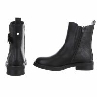 Damen Chelsea Boots - blackpu