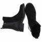 Damen Chelsea Boots - blacksuede