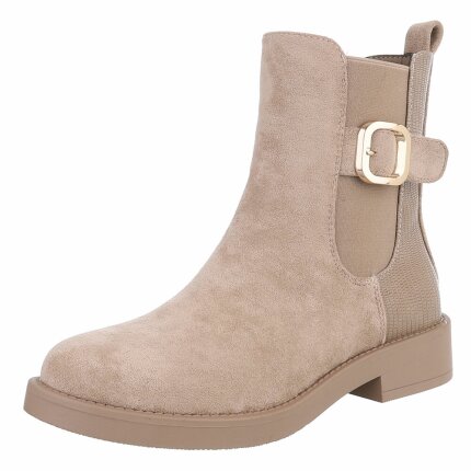 Damen Chelsea Boots - khakisuede