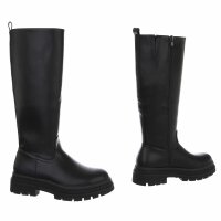 Damen Klassische Stiefel - blackpu