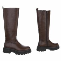 Damen Klassische Stiefel - brownpu
