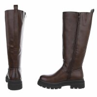 Damen Klassische Stiefel - brownpu