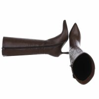 Damen High-Heel Stiefel - brownpu