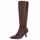 Damen High-Heel Stiefel - winepu