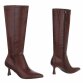 Damen High-Heel Stiefel - winepu