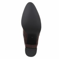 Damen High-Heel Stiefel - brownsuede