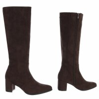 Damen High-Heel Stiefel - brownsuede