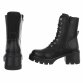 Damen Schnürstiefeletten - blackpu
