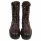 Damen Schnürstiefeletten - brownpu