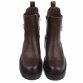 Damen High-Heel Stiefeletten - brownpu