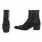 Damen Western- & Bikerboots - blackpu