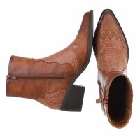 Damen Western- & Bikerboots - camelpu