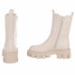 Damen Chelsea Boots - beigepu