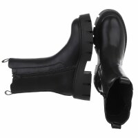 Damen Chelsea Boots - blackpu