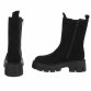 Damen Chelsea Boots - blacksuede