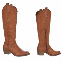 Damen Western- & Bikerboots - camelpu