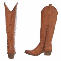Damen Western- & Bikerboots - camelpu
