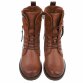Damen Schnürstiefeletten - camel