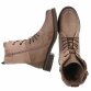 Damen Schnürstiefeletten - khaki
