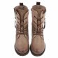 Damen Schnürstiefeletten - khaki