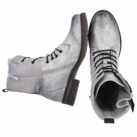 Damen Schnürstiefeletten - silver