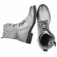 Damen Schnürstiefeletten - silver