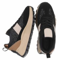 Damen Low-Sneakers - black