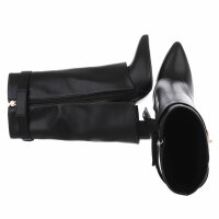 Damen High-Heel Stiefeletten - black