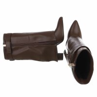 Damen High-Heel Stiefeletten - brown