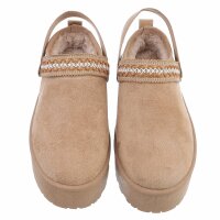 Damen Winterstiefeletten - khaki