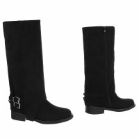 Damen Western- & Bikerboots - black