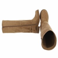 Damen Western- & Bikerboots - khaki