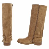 Damen Western- & Bikerboots - khaki