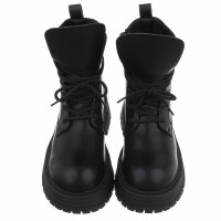 Damen Schnürstiefeletten - black