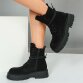Damen Schnürstiefeletten - black