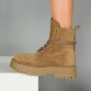 Damen Schnürstiefeletten - khaki