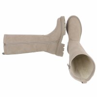 Damen Klassische Stiefel - beige