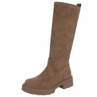 Damen Klassische Stiefel - taupe