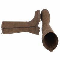 Damen Klassische Stiefel - taupe