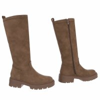 Damen Klassische Stiefel - taupe