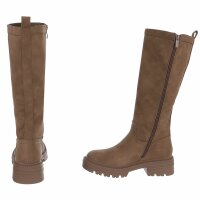 Damen Klassische Stiefel - taupe