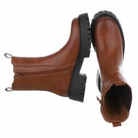 Damen Chelsea Boots - camel