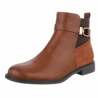 Damen Klassische Stiefeletten - camel